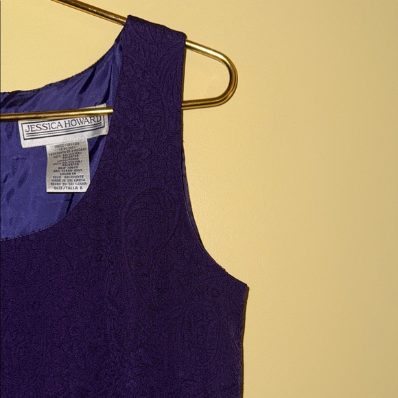 Jessica Howard Purple Dress - Picture 4 of 9